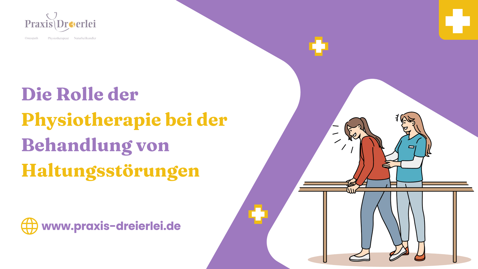 Die Rolle der Physiotherapie bei der Behandlung von Haltungsstörungen