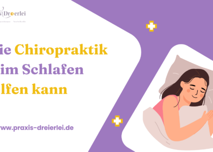 Wie Chiropraktik beim Schlafen helfen kann