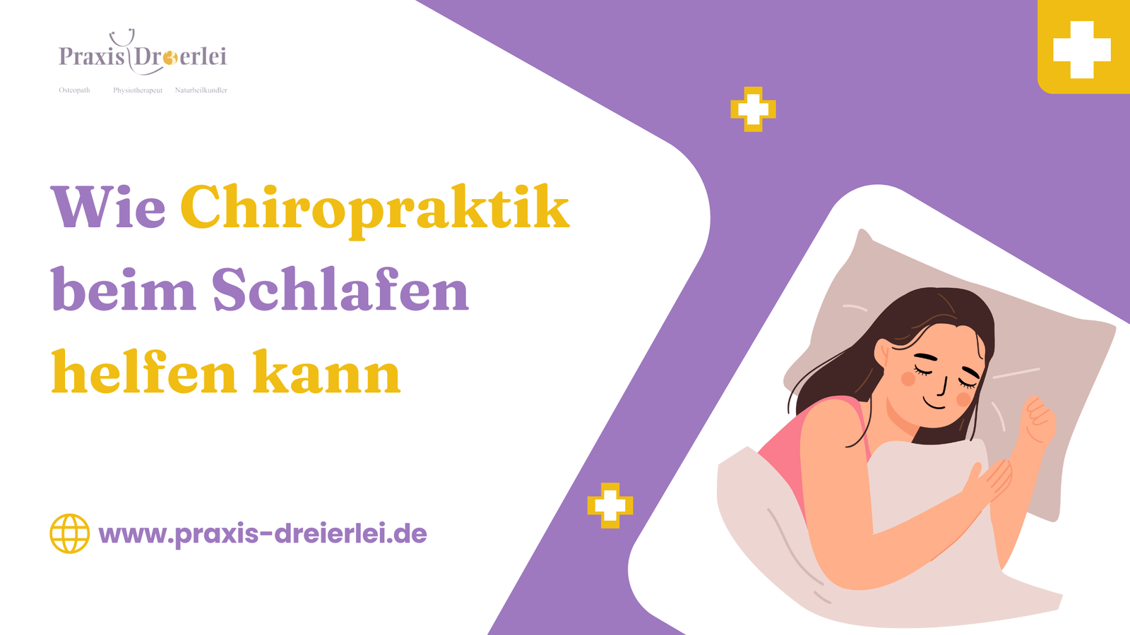 Wie Chiropraktik beim Schlafen helfen kann